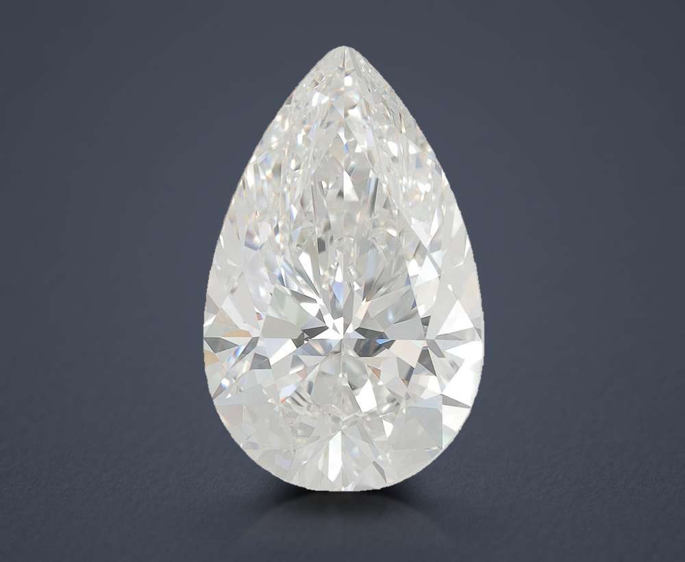 5.04 Carat Pear Lab Diamond