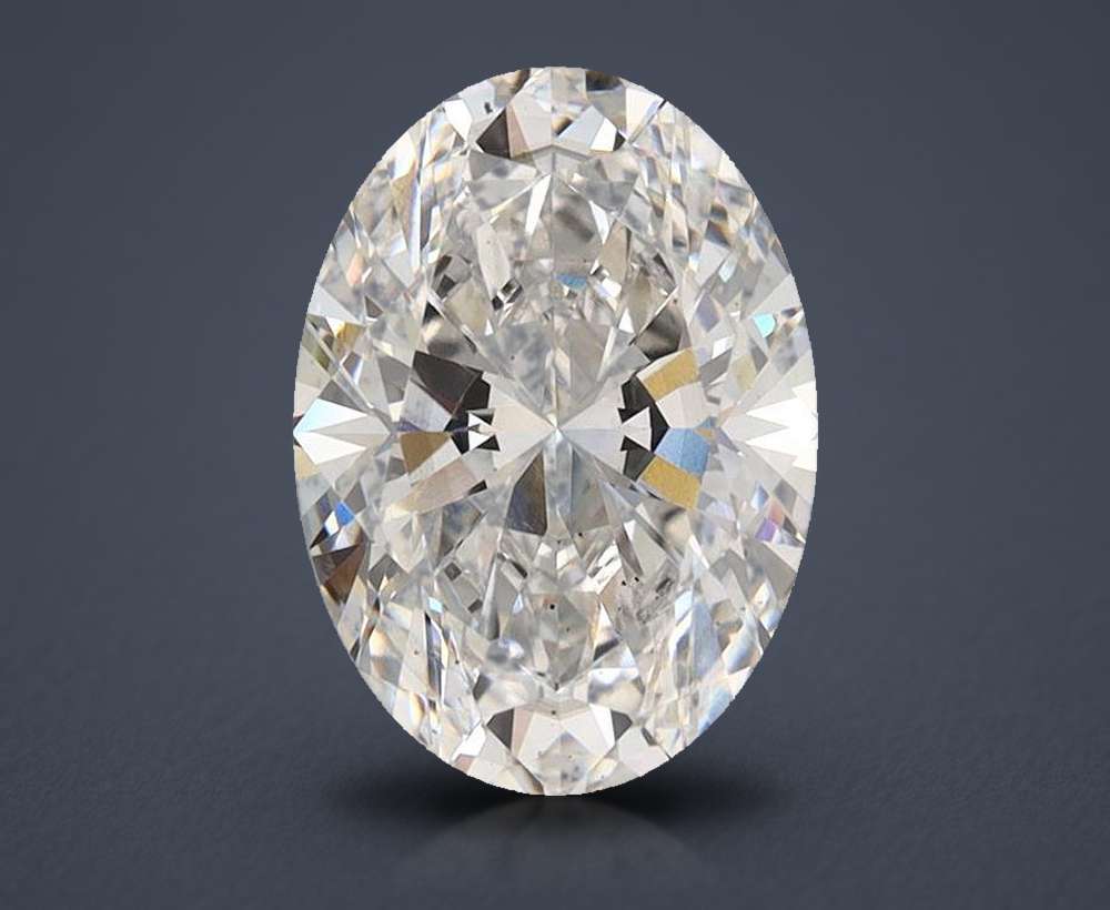 2.56 Carat Oval Lab Diamond