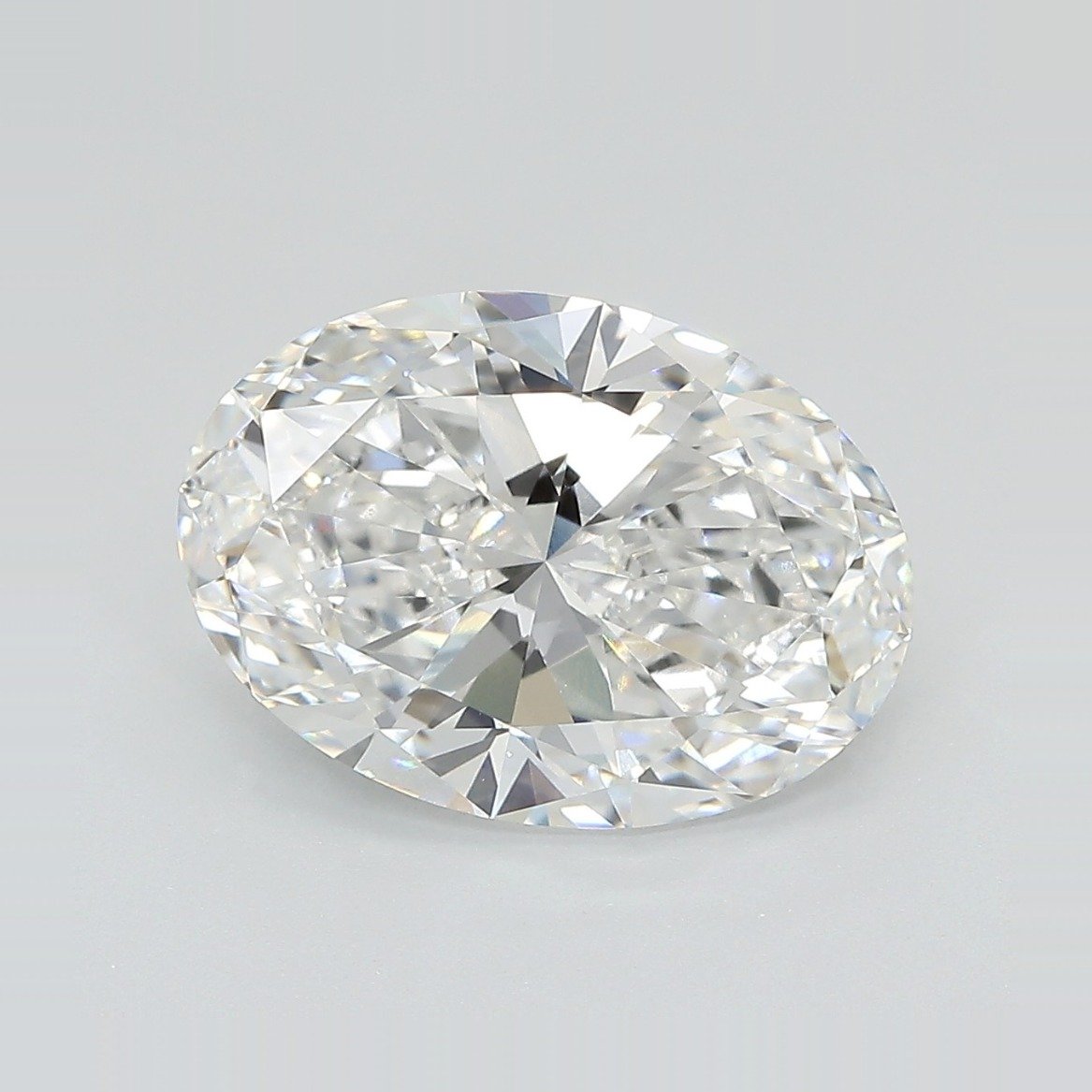 4.39ct E VS1 Rare Carat Ideal Cut Oval Lab Grown Diamond