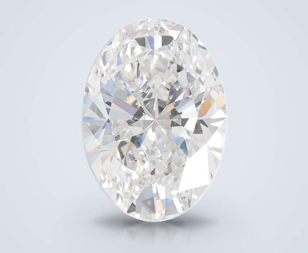 6.01 Carat Oval Lab Diamond