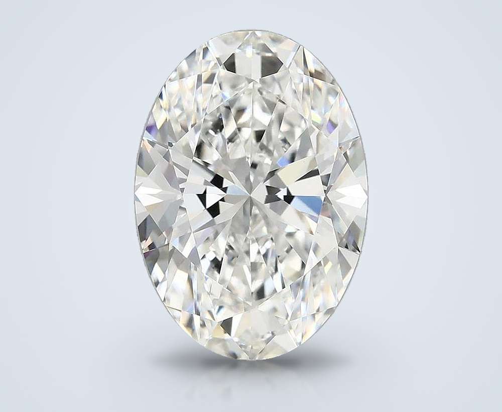 6.10 Carat Oval Lab Diamond