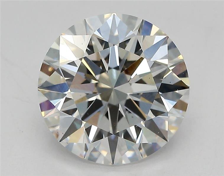 2.52ct E VS1 Rare Carat Ideal Cut Round Lab Grown Diamond