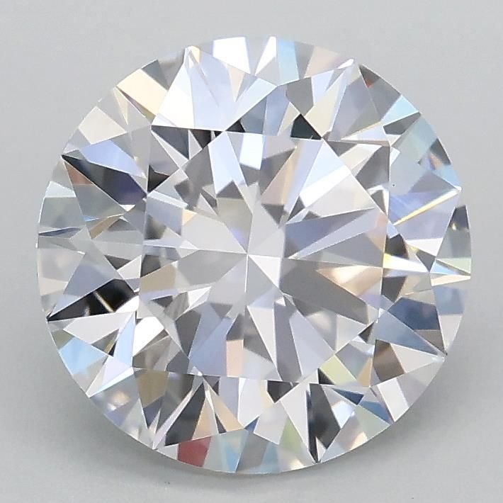 2.00ct D VVS2 Excellent Cut Round Lab Grown Diamond