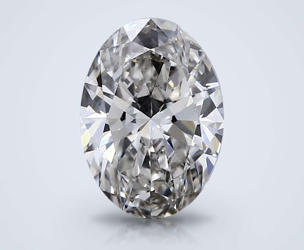 1.54 Carat Oval Lab Diamond