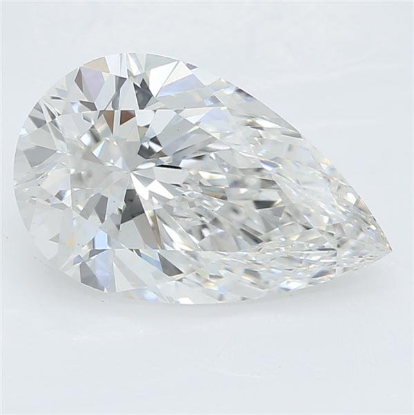 1.62ct G VS1 Rare Carat Ideal Cut Pear Lab Grown Diamond