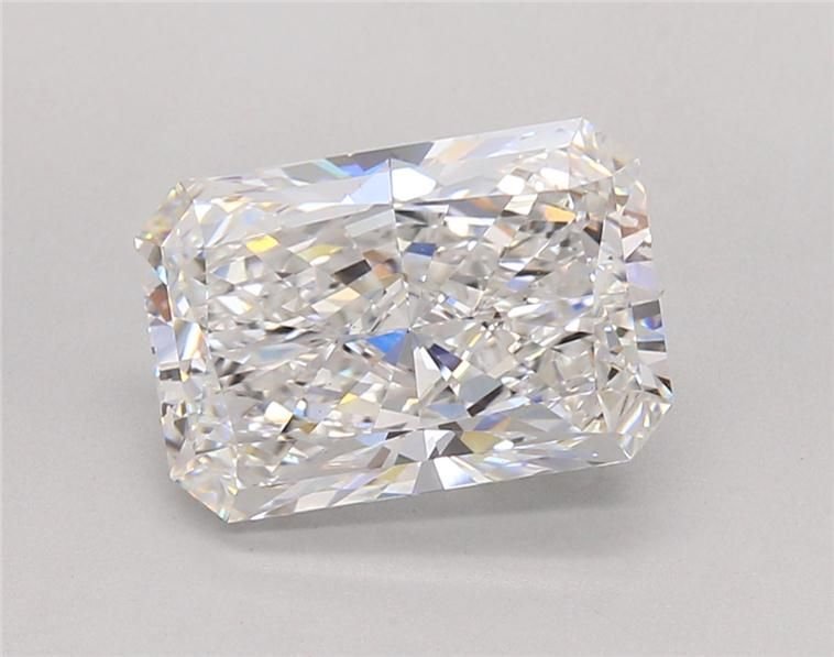 3.31ct D VS1 Rare Carat Ideal Cut Radiant Lab Grown Diamond