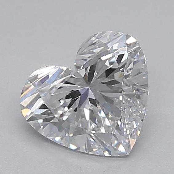 0.80ct D VS2 Rare Carat Ideal Cut Heart Lab Grown Diamond