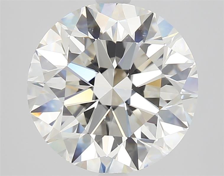 4.01ct H VS2 Very Good Cut Round Diamond