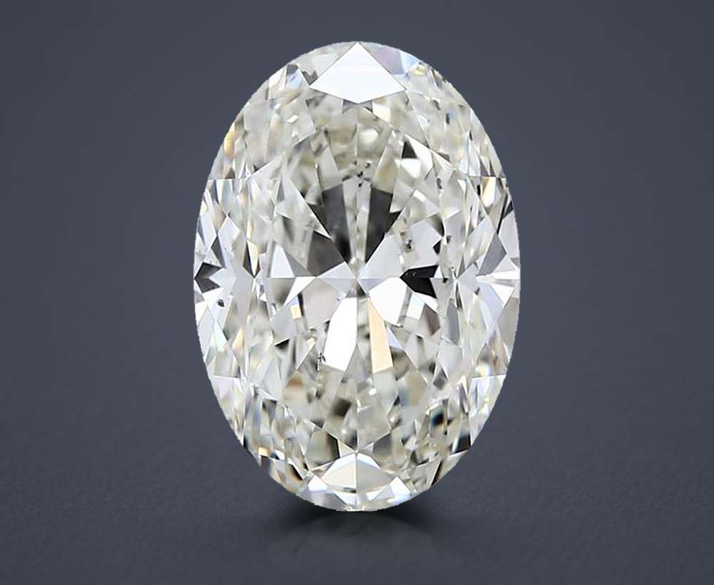 4.02 Carat Oval Natural Diamond