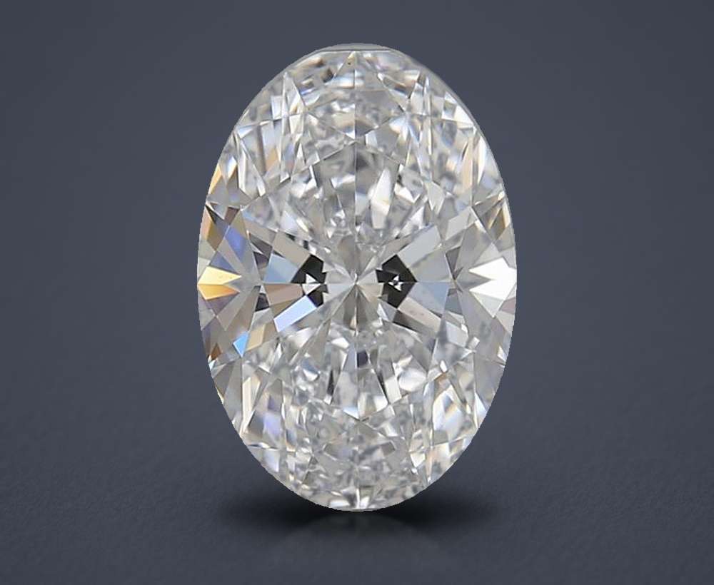 1.00 Carat Oval Lab Diamond