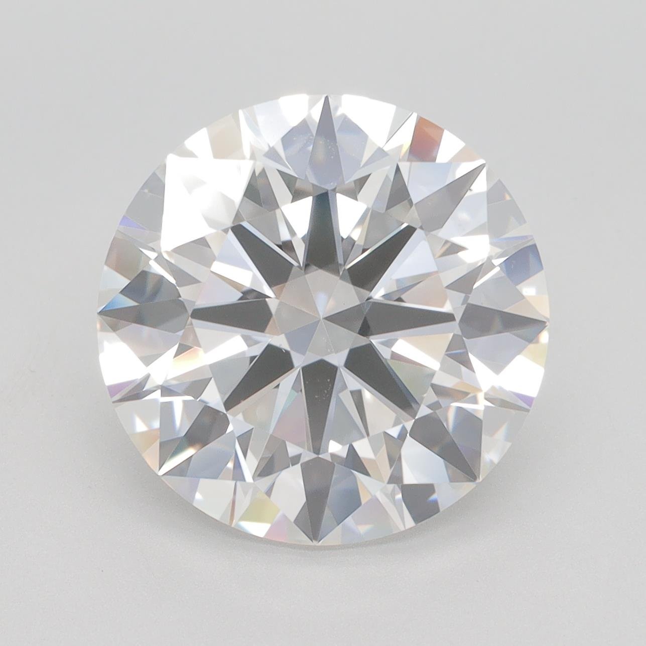 6.10ct G VS1 Rare Carat Ideal Cut Round Lab Grown Diamond