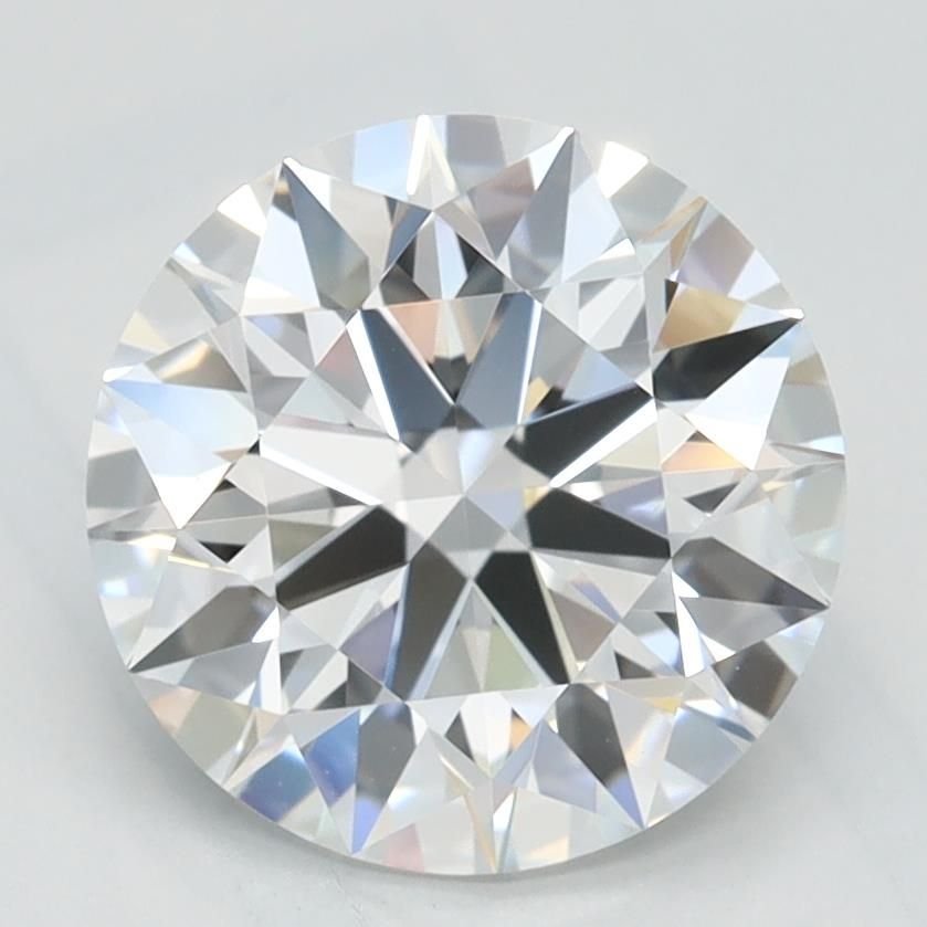 2.01ct D FL Rare Carat Ideal Cut Round Lab Grown Diamond