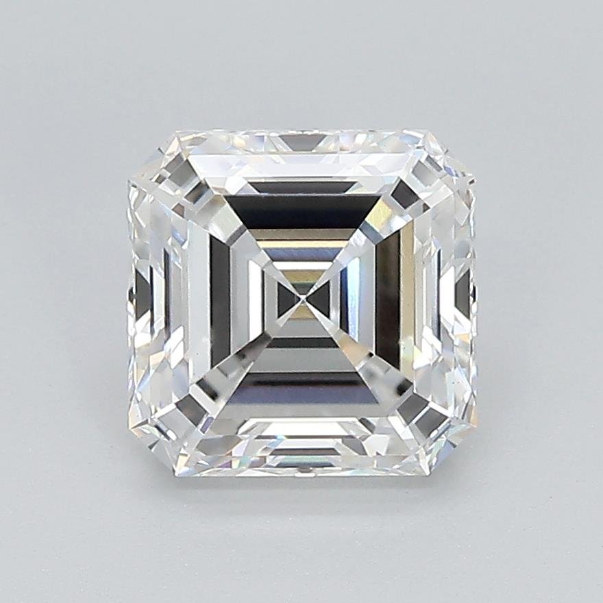 2.12ct E VVS2 Rare Carat Ideal Cut Asscher Lab Grown Diamond