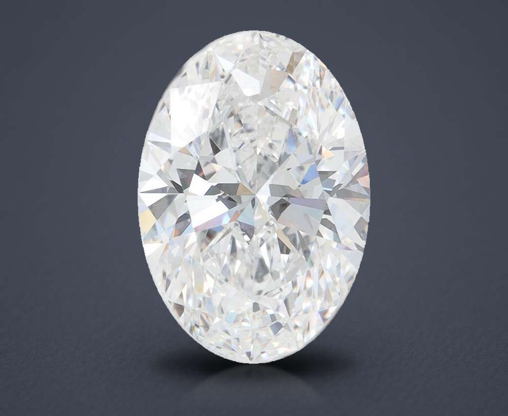 4.00 Carat Oval Lab Diamond