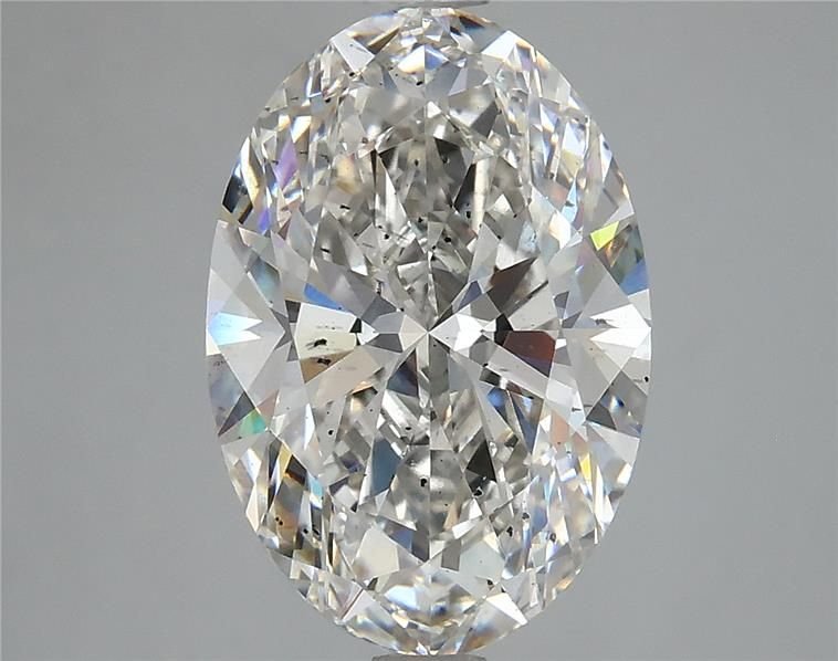 4.06ct I SI1 Rare Carat Ideal Cut Oval Lab Grown Diamond