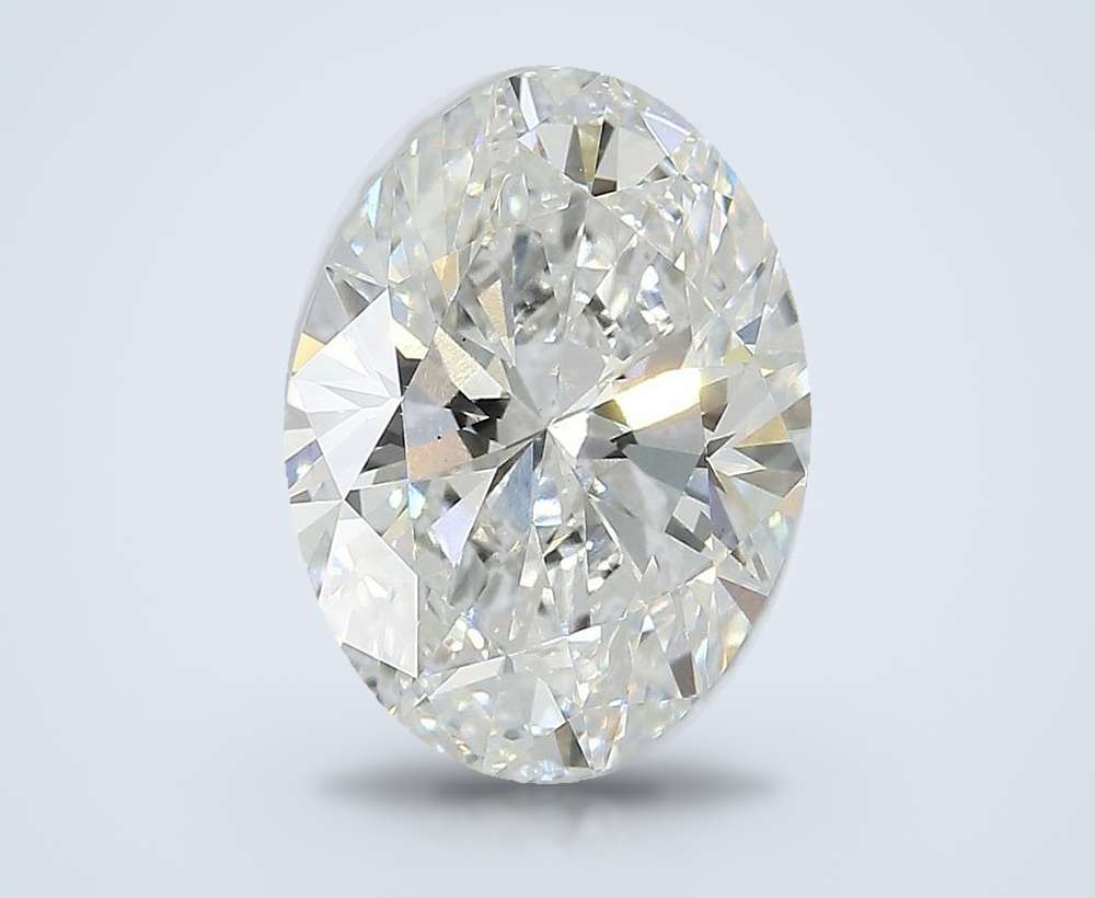 3.90 Carat Oval Lab Diamond