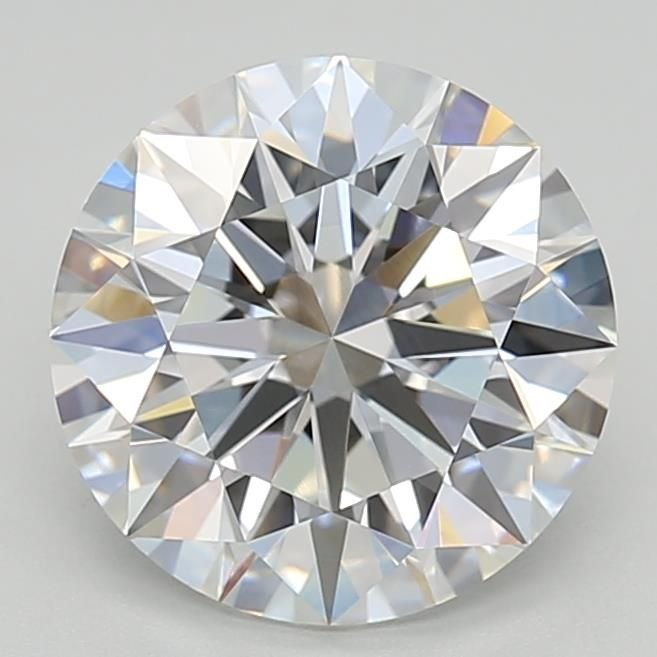 2.70ct D VVS2 Rare Carat Ideal Cut Round Lab Grown Diamond