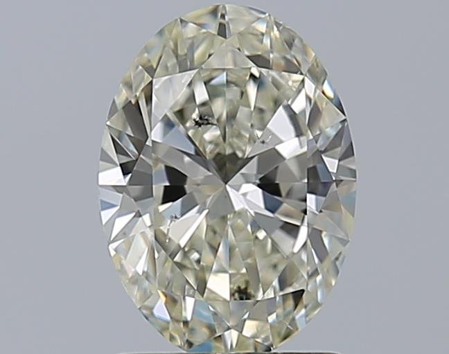 1.28ct K SI2 Rare Carat Ideal Cut Oval Diamond