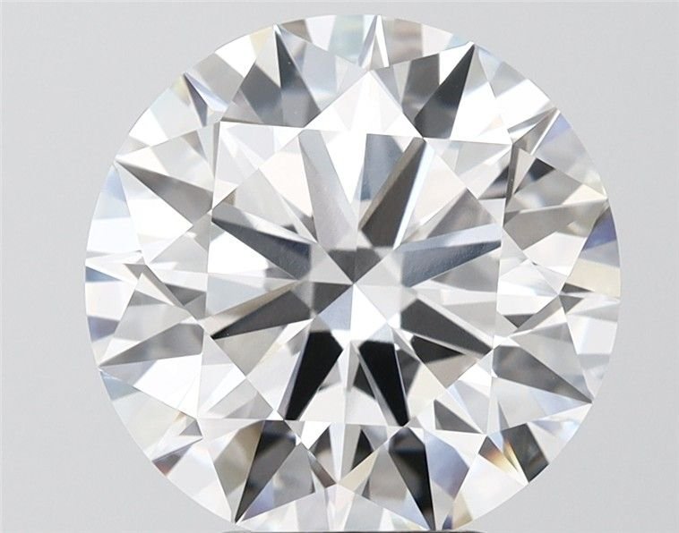 5.39 Carat Round Lab Diamond