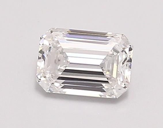 0.84ct D VVS2 Rare Carat Ideal Cut Emerald Lab Grown Diamond