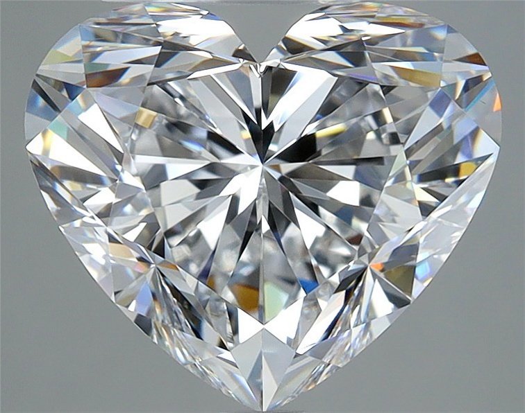 4.03ct D VS1 Rare Carat Ideal Cut Heart Diamond