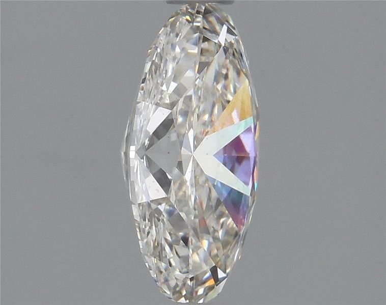 1.47ct H VS2 Rare Carat Ideal Cut Oval Lab Grown Diamond