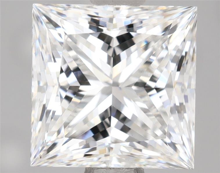 1.79ct E VVS2 Rare Carat Ideal Cut Princess Lab Grown Diamond