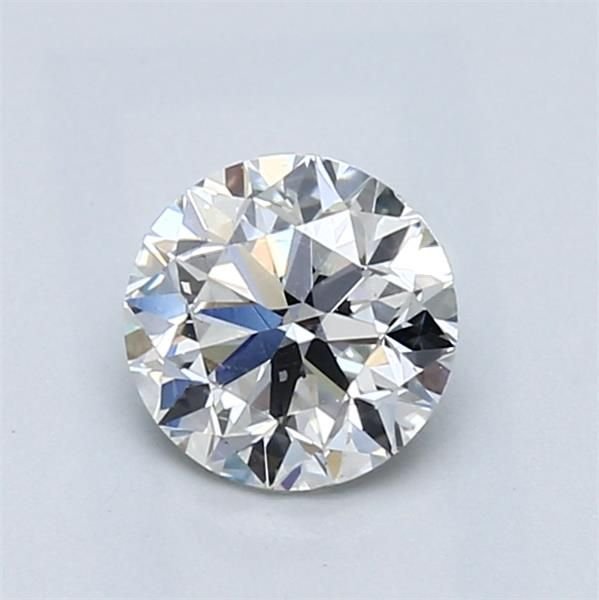 0.90ct F SI1 Very Good Cut Round Diamond