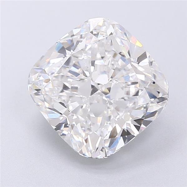 4.29ct E VS1 Rare Carat Ideal Cut Cushion Lab Grown Diamond