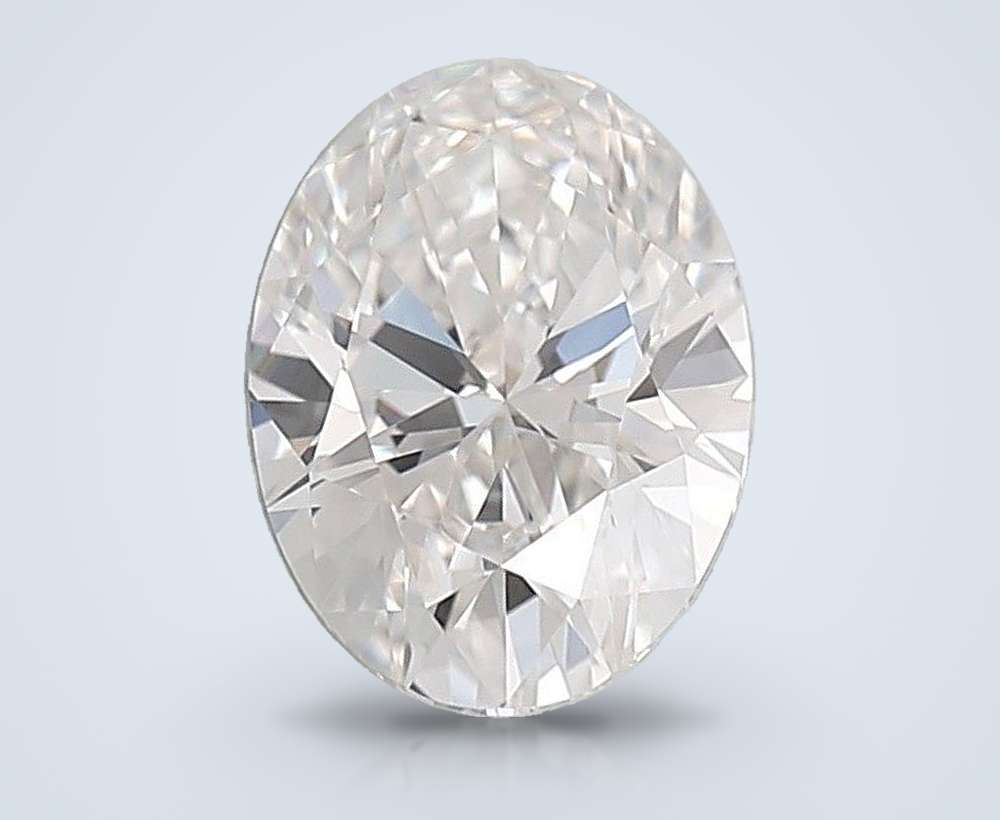 1.54 Carat Oval Lab Diamond