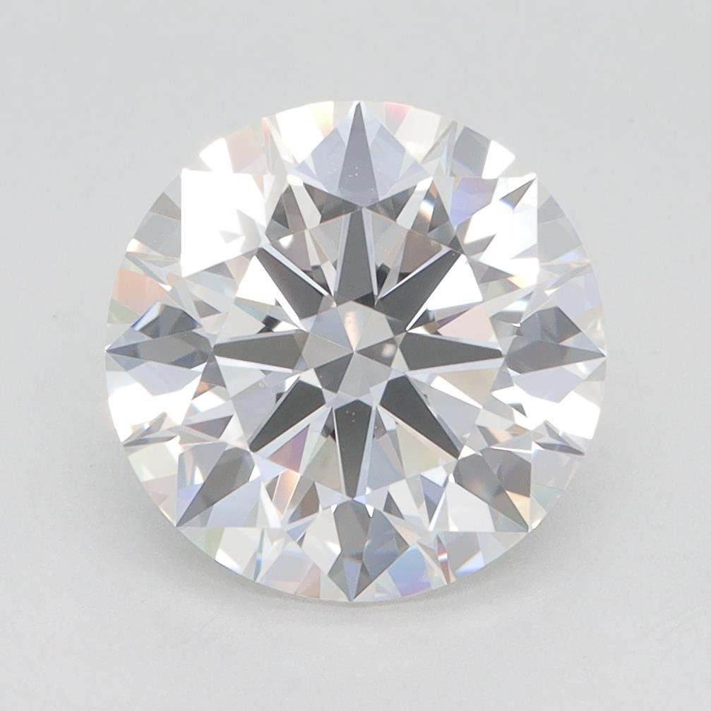 3.10ct G VVS2 Rare Carat Ideal Cut Round Lab Grown Diamond