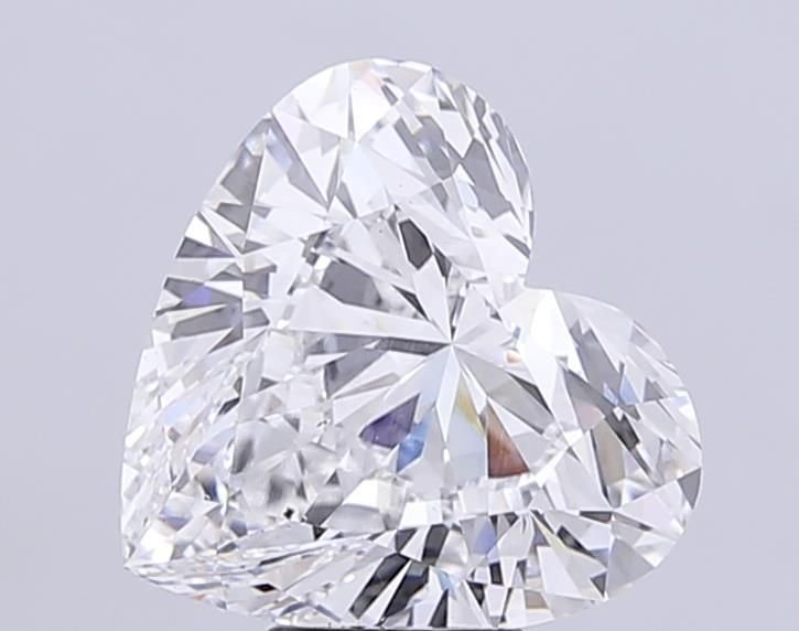 8.04ct E VS2 Rare Carat Ideal Cut Heart Lab Grown Diamond