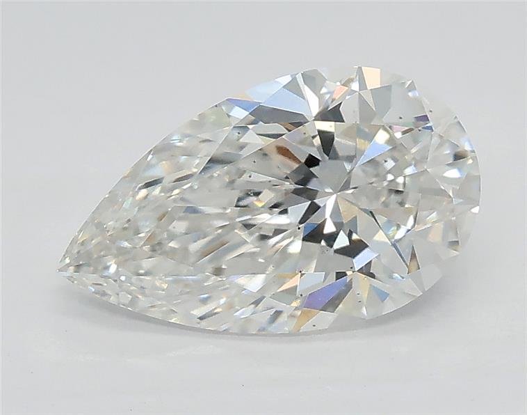 1.52ct E VS2 Rare Carat Ideal Cut Pear Lab Grown Diamond