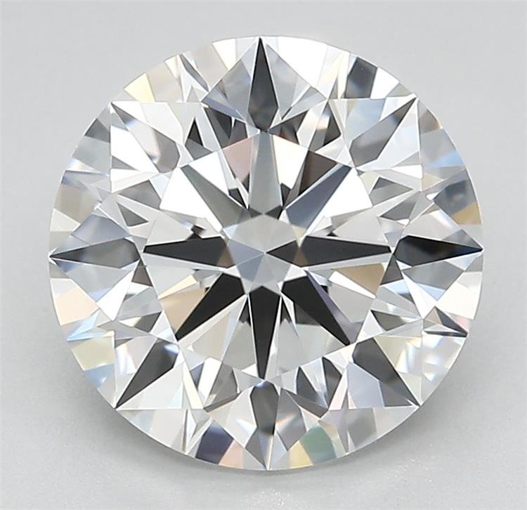 3.61ct E VVS2 Rare Carat Ideal Cut Round Lab Grown Diamond