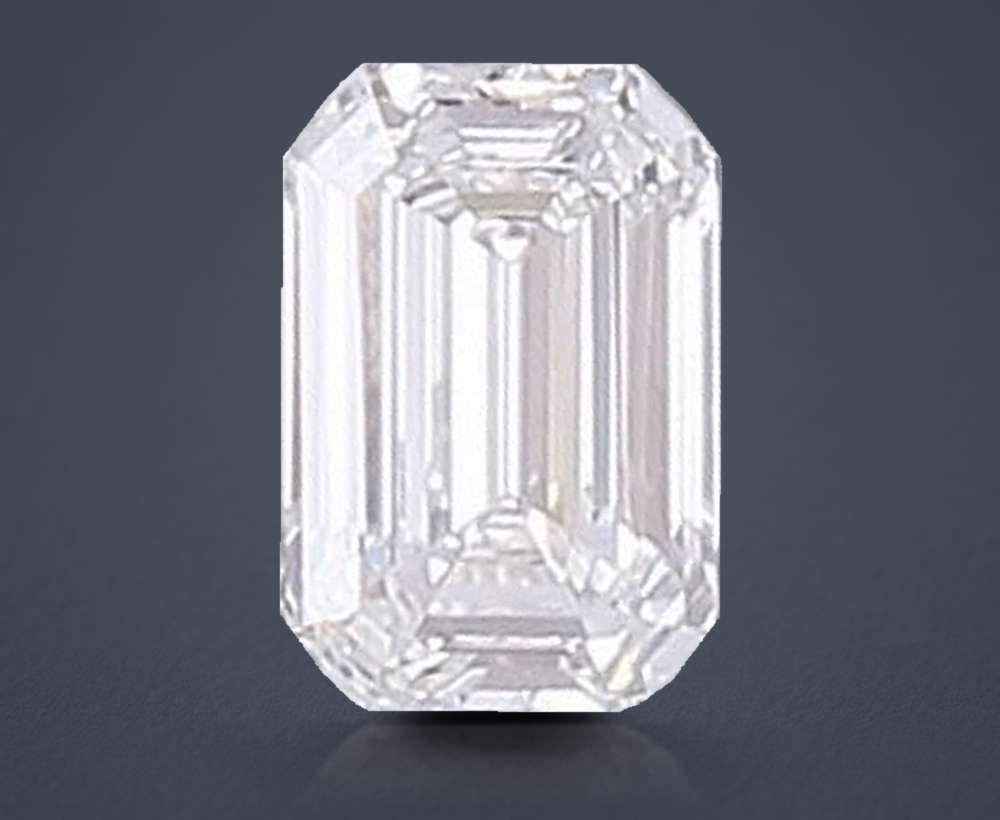 0.29 Carat Emerald Lab Diamond