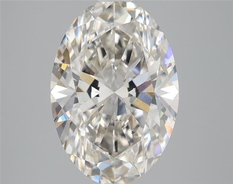 2.59ct H VS2 Rare Carat Ideal Cut Oval Lab Grown Diamond