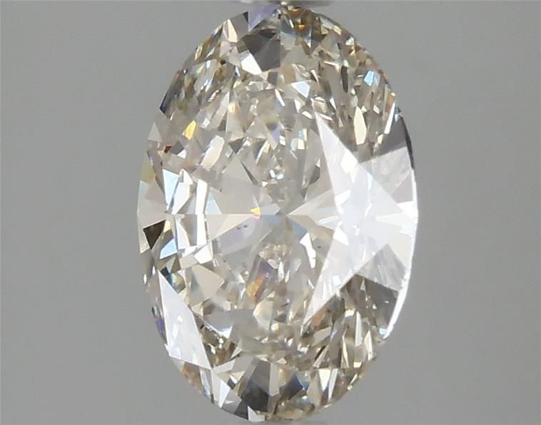 2.17ct H VS2 Rare Carat Ideal Cut Oval Lab Grown Diamond