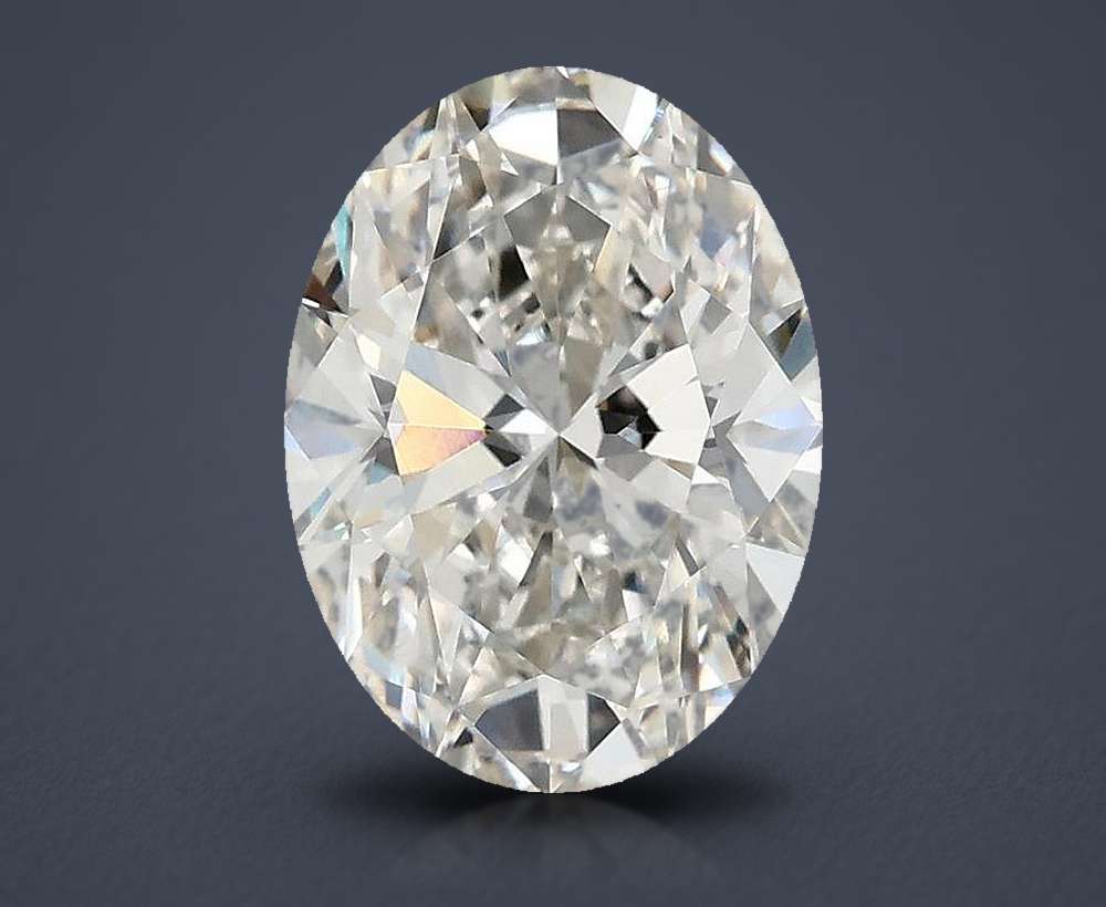 3.00 Carat Oval Lab Diamond