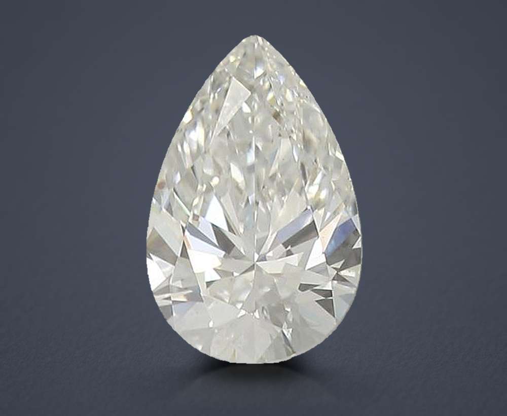 0.61 Carat Pear Lab Diamond