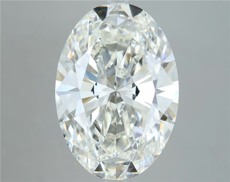 9.08ct H VS1 Rare Carat Ideal Cut Oval Diamond