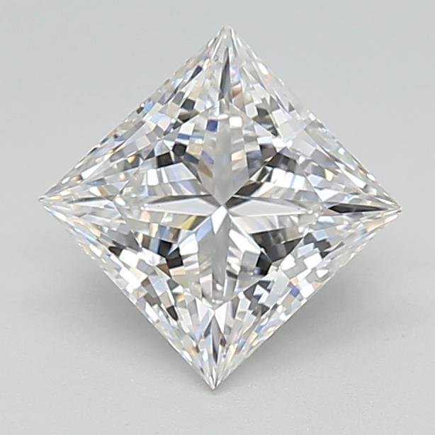 1.51ct E VS1 Rare Carat Ideal Cut Princess Lab Grown Diamond