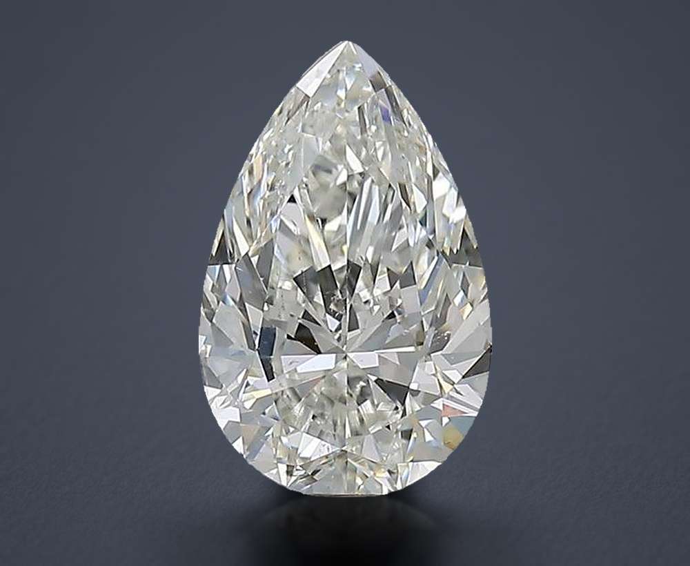 1.90 Carat Pear Natural Diamond