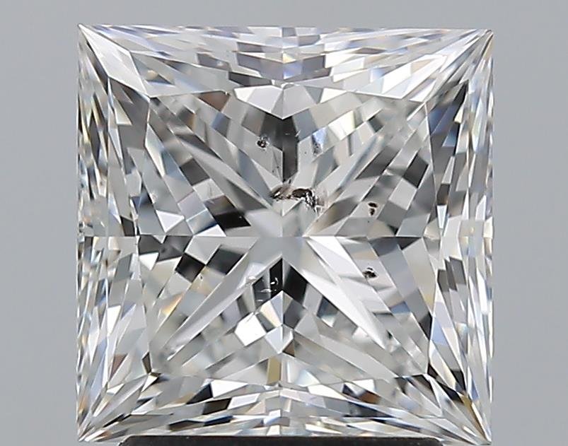 2.51ct F SI2 Rare Carat Ideal Cut Princess Diamond