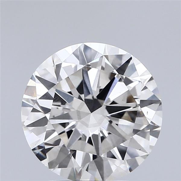 2.26ct I VS2 Excellent Cut Round Lab Grown Diamond