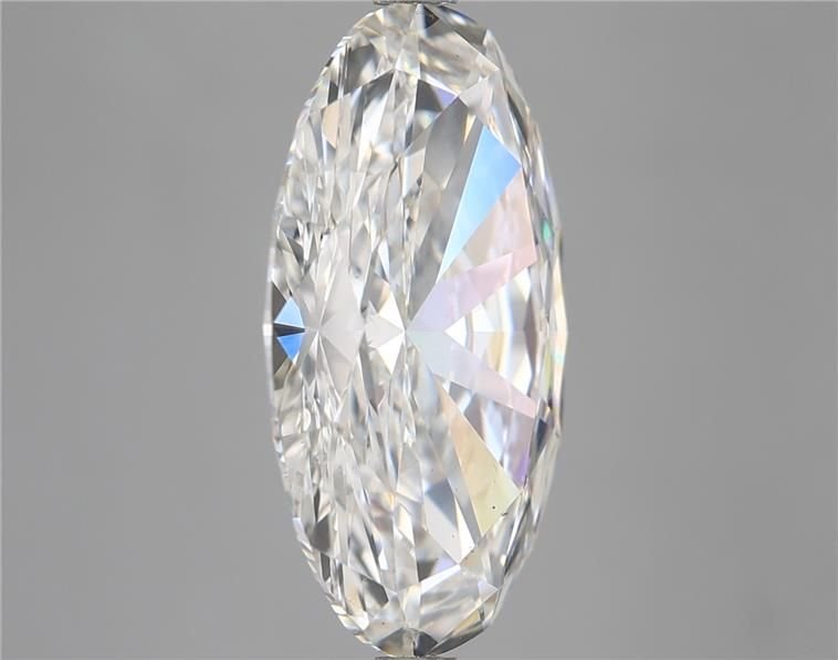 6.49ct H VS2 Rare Carat Ideal Cut Oval Lab Grown Diamond