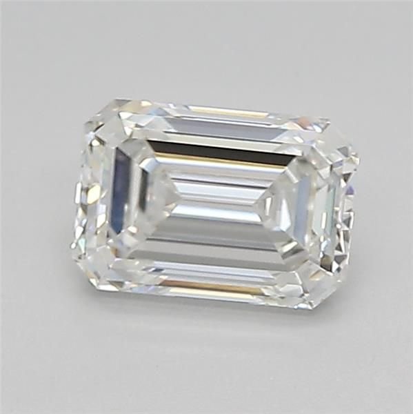 0.98ct E VVS2 Rare Carat Ideal Cut Emerald Lab Grown Diamond