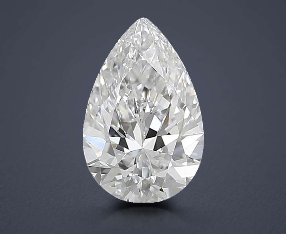 0.60 Carat Pear Lab Diamond