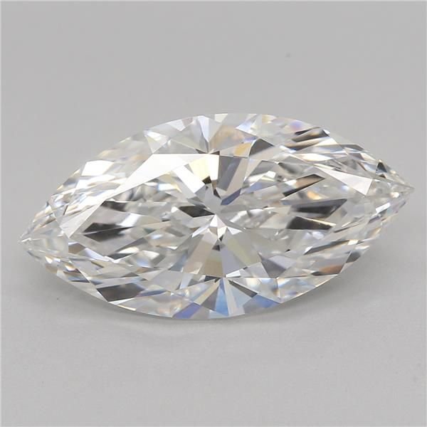 3.08ct E VVS2 Rare Carat Ideal Cut Marquise Lab Grown Diamond