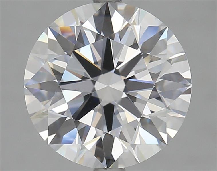 4.12ct H VVS1 Rare Carat Ideal Cut Round Lab Grown Diamond