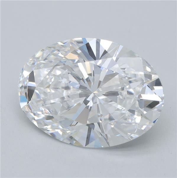 4.09ct E VS1 Rare Carat Ideal Cut Oval Lab Grown Diamond